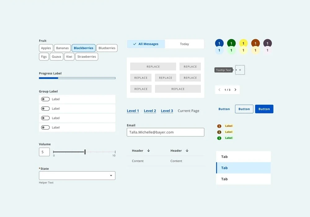 Element enterprise design system — multi-brand design token pipeline (Style Dictionary) serving 300+ dev teams and 160+ brands with Storybook and Code Connect